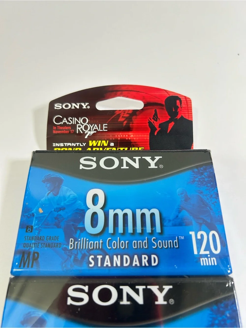 Sony 8mm 120 Minute Video 8 MP Standard Video Tapes 3 Pack NEW